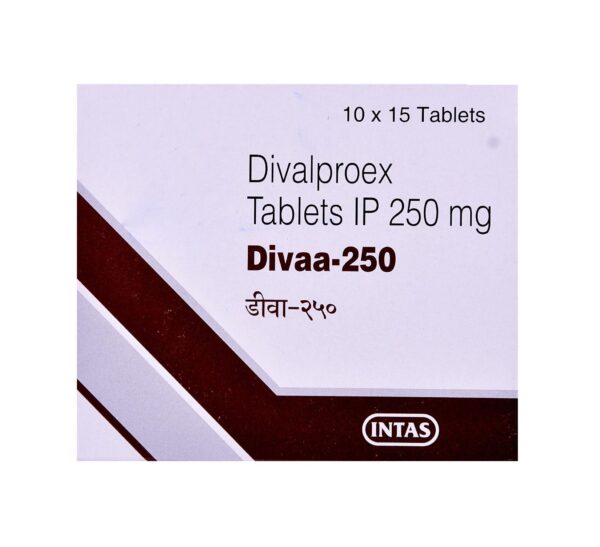 DIVAA 250MG TAB 15`S