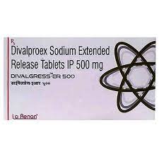 DIVALGRESS ER 500 STRIP OF 10 TABLETS