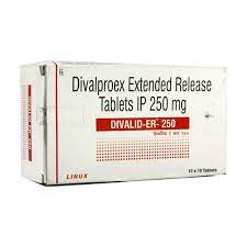 DIVALID ER 250MG TABLET