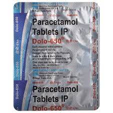 DOLO 650MG STRIP OF 15 TABLETS