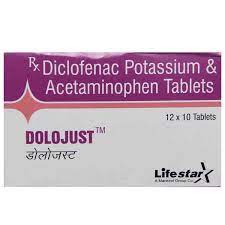 DOLOJUST STRIP OF 10 TABLETS