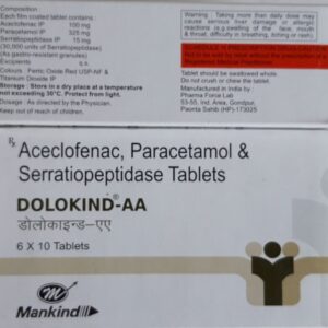 DOLOKIND AA TAB 10`S