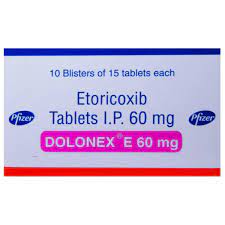 DOLONEX E 60MG STRIP OF 15 TABLETS