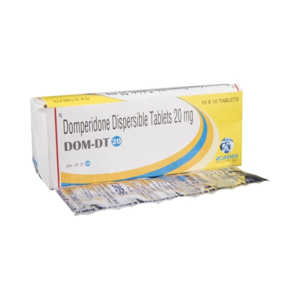 DOM DT 20MG TAB 10`S