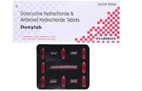 DOXYLAB STRIP OF 8 CAPSULES