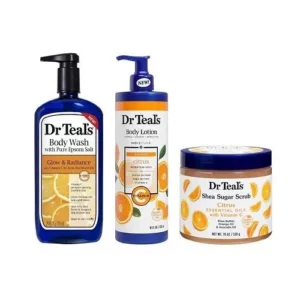 Dr Teals Product Set ? Wash Lotion & Scrub