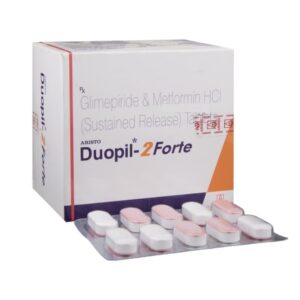 DUOPIL 2MG FORTE TAB 10`S