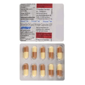 DUZELA 40MG CAP 10`S