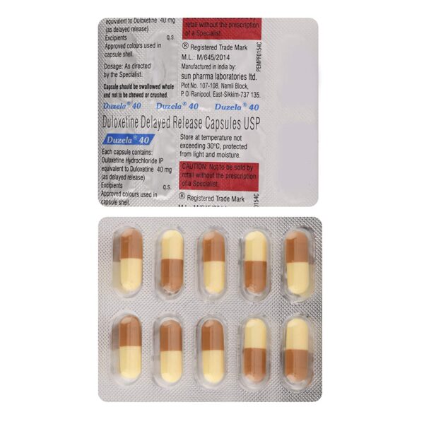 DUZELA 40MG CAP 10`S