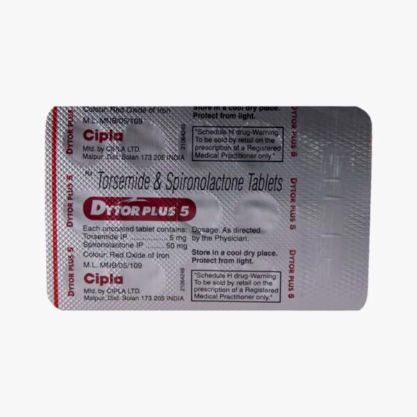 DYTOR PLUS 5MG TAB 15`S