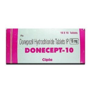 Donepezil hydrochloride 10mg by Cipla Ltd