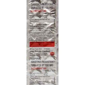 ECOSPRIN 150MG TAB 14`S