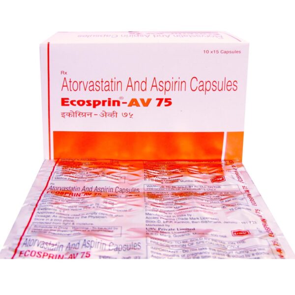 ECOSPRIN AV 75MG TAB 15`S