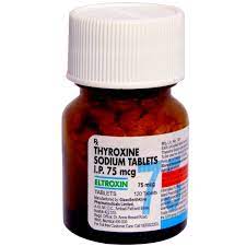 ELTROXIN 75MCG BOTTLE OF 120 TABLETS