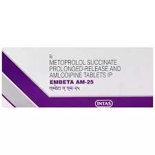 EMBETA AM 2.5/25MG TABLET 10?S