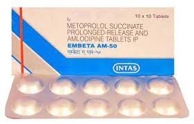 EMBETA AM 50MG TABLET