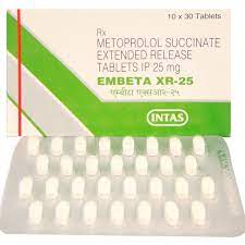EMBETA XR 25MG STRIP OF 30 TABLETS