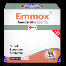 EMMOX AMOXILCILLIN 500MG TABLETS