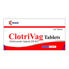 EMZOR CLOTRIVAG TABLETS BY 6