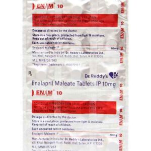ENAM 10MG TAB 15`S