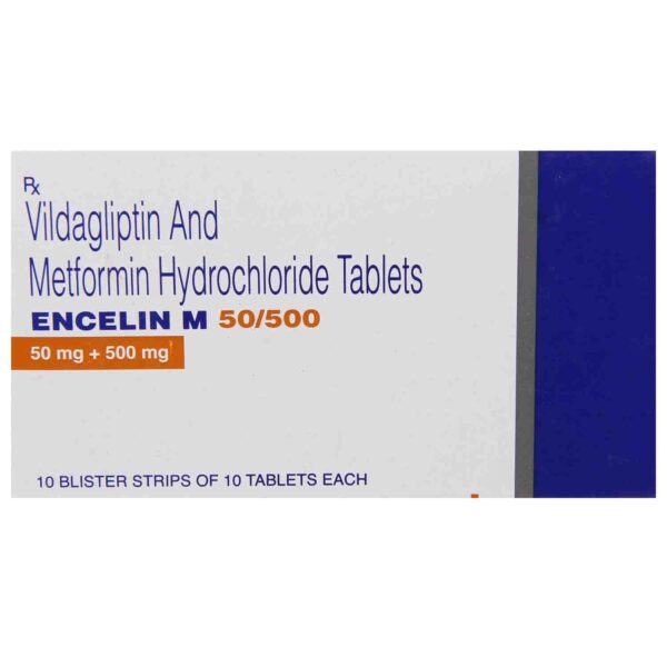 ENCELIN M 50/500MG TAB 10`S