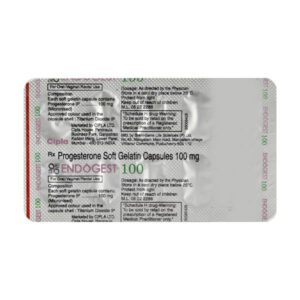 ENDOGEST 100MG STRIP OF 10 CAPSULES
