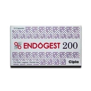 ENDOGEST 200MG CAP 10`S