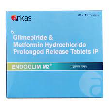 ENDOGLIM M 2MG STRIP OF 15 TABLETS