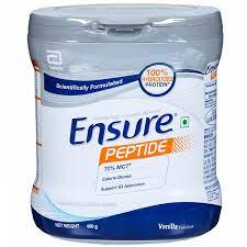 ENSURE PEPTIDE VANILLA NUTRITION DRINK BOTTLE OF 400 G