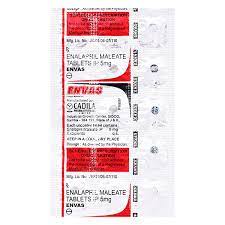 ENVAS 5MG TABLET
