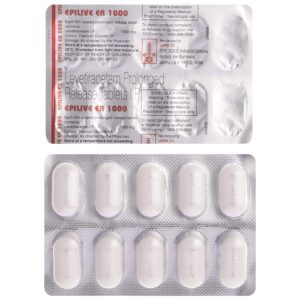 EPILIVE ER 1000MG TAB 10`S