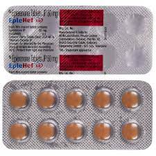EPLEHEF 50MG STRIP OF 10 TABLETS