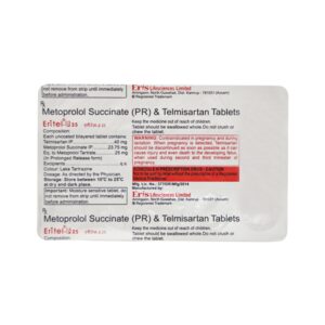 ERITEL BETA 25MG TAB 15`S