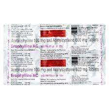 EROPHYLLINE AC STRIP OF 10 TABLETS