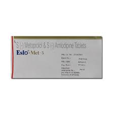 ESLO MET 5MG STRIP OF 10 TABLETS