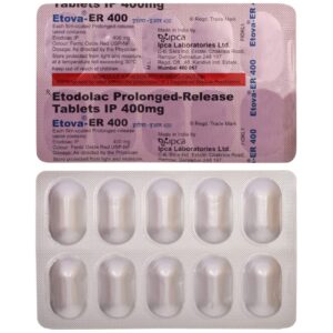 ETOVA ER 400MG TAB 10`S