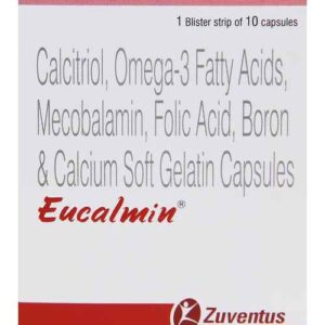 EUCALMIN STRIP OF 10 SOFTGEL CAPSULES