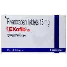 EXAFIB 15MG STRIP OF 14 TABLETS