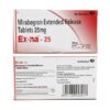 EXENA 25MG TAB 10`S