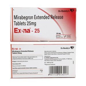 EXENA 25MG TAB 10`S