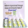 EXERMET GM 501MG STRIP OF 15 TABLETS