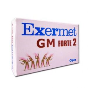 EXERMET GM FORTE 2MG TAB 10`S