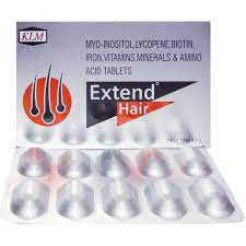 EXTEND HAIR STRIP OF 10 TABLETS