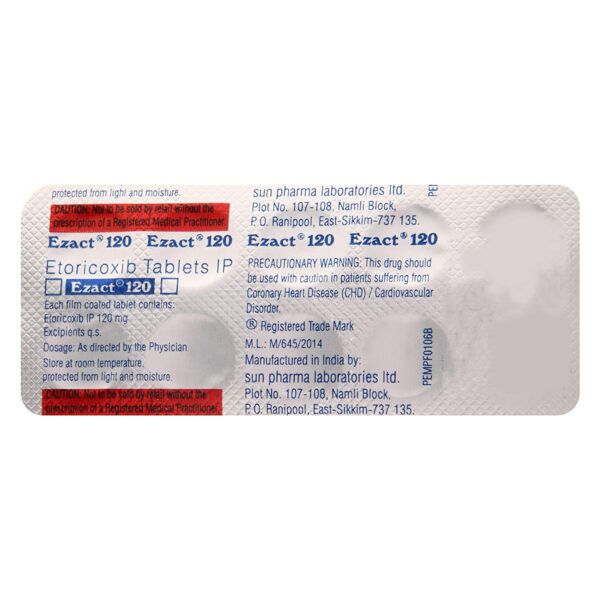 EZACT 120MG TAB 10`S