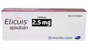 Eliquis Tabs 2.5mg x 20(Apixaban) | Expires 6/27
