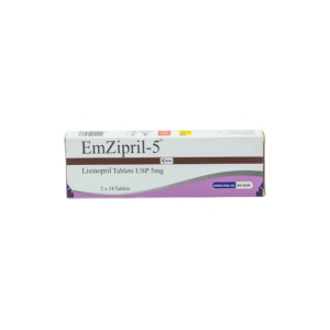 Emzipril Lisinopril 5mg x28