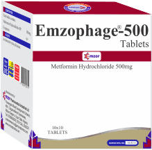 Emzophage Metformin 500mg Tablets 10?10