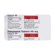 FEBURIC 40MG TABLETS 15?S