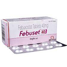 FEBUSET 40MG STRIP OF 10 TABLETS