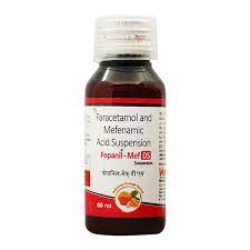 FEPANIL MEF DS BOTTLE OF 60ML SUSPENSION